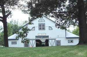 historic wooden barn