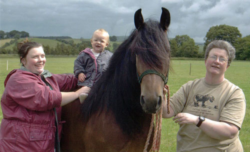 Mum, Naomi, Ruby and grannie